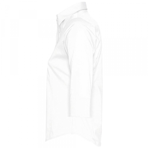 Рубашка женская с рукавом 3/4 Effect 140, белая - купить оптом