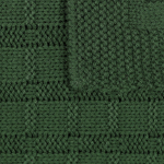 Плед Snippet, темно-зеленый, фото 3