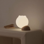 Беспроводной силиконовый ночник Night Light, черный, фото 2