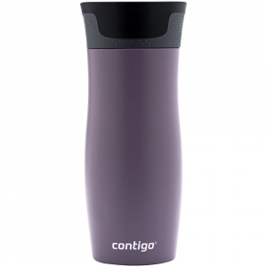 Термостакан Contigo West Loop, вакуумный, фиолетовый - купить оптом