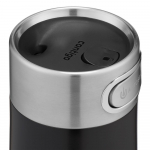 Термостакан Luxe XL, вакуумный, герметичный, черный, фото 4
