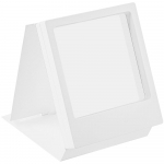 Рамка Transparent с шубером, белая, фото 5