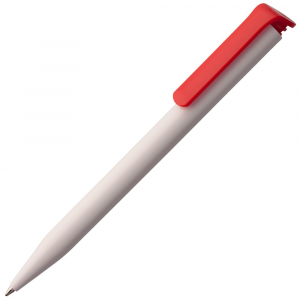 Ручка шариковая Senator Super Hit, белая с красным - купить оптом