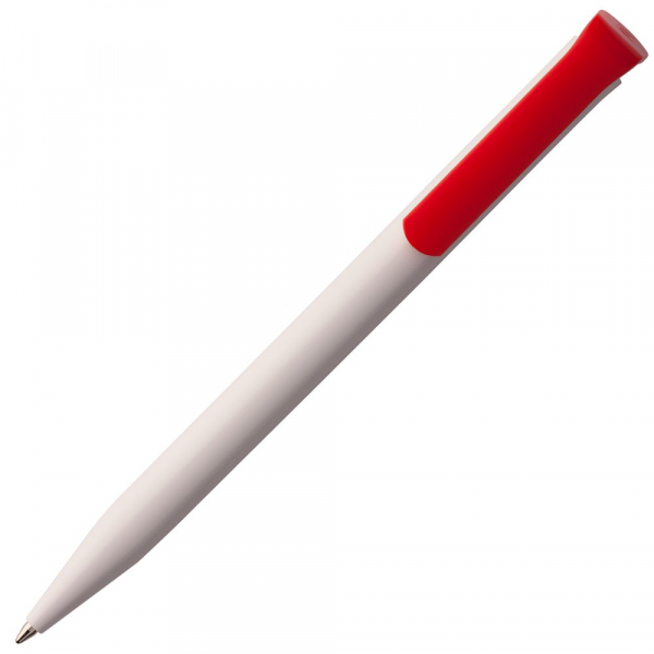 Ручка шариковая Senator Super Hit, белая с красным - купить оптом
