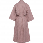 Халат вафельный женский Boho Kimono, пыльно-розовый, фото 1