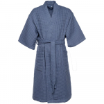 Халат вафельный мужской Boho Kimono, темно-серый (графит) - купить оптом