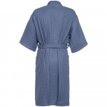 Халат вафельный мужской Boho Kimono, синий, фото 1