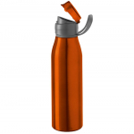 Спортивная бутылка для воды Korver, оранжевая, фото 1