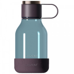 Бутылка для воды с миской для питомца Dog Water Bowl Lite, серо-голубая - купить оптом