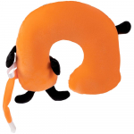 Подушка под шею Bardy, ярко-оранжевая, фото 2