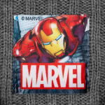 Шапка Iron Man, серый меланж, фото 2