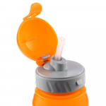 Бутылка для воды Aquarius, непрозрачная, оранжевая, фото 1