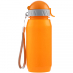 Бутылка для воды Aquarius, непрозрачная, оранжевая, фото 2