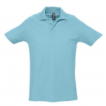 Рубашка поло мужская Spring 210, ярко-синяя (royal) - купить оптом