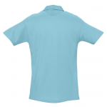 Рубашка поло мужская Spring 210, бирюзовая, фото 1