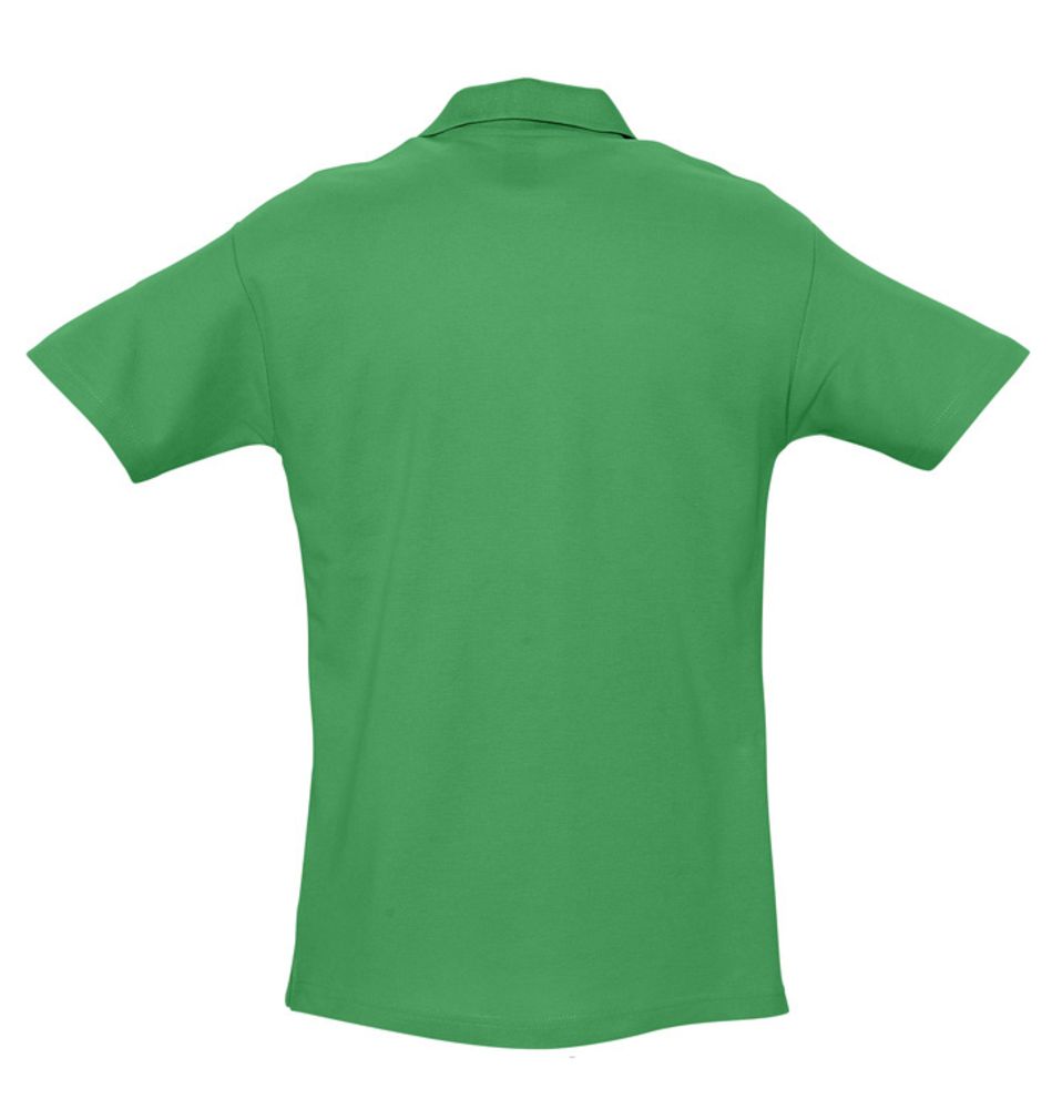 Рубашка поло мужская Spring 210, ярко-зеленая - купить оптом
