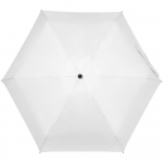 Складной зонт Cameo, механический, белый с белой ручкой, фото 2