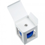 Елочный шар Gala Night Matt в коробке, синий, 8 см, фото 3