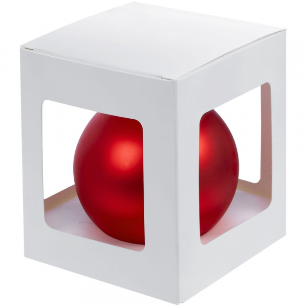 Елочный шар Gala Night Matt в коробке, красный, 8 см - купить оптом