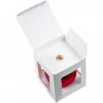Елочный шар Gala Night Matt в коробке, красный, 8 см, фото 3