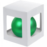 Елочный шар Gala Night Matt в коробке, зеленый, 8 см, фото 2