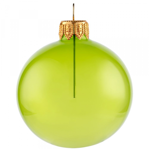 Елочный шар Gala Night в коробке, зеленый, 6 см - купить оптом