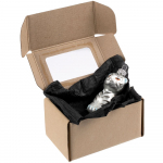 Елочная игрушка «Бенгальский тигр» в коробке, белая с росписью, фото 4