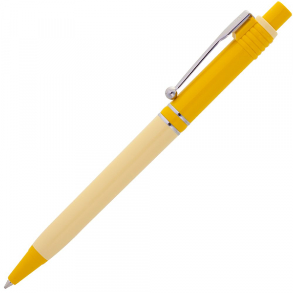 Ручка шариковая Raja Shade, желтая - купить оптом