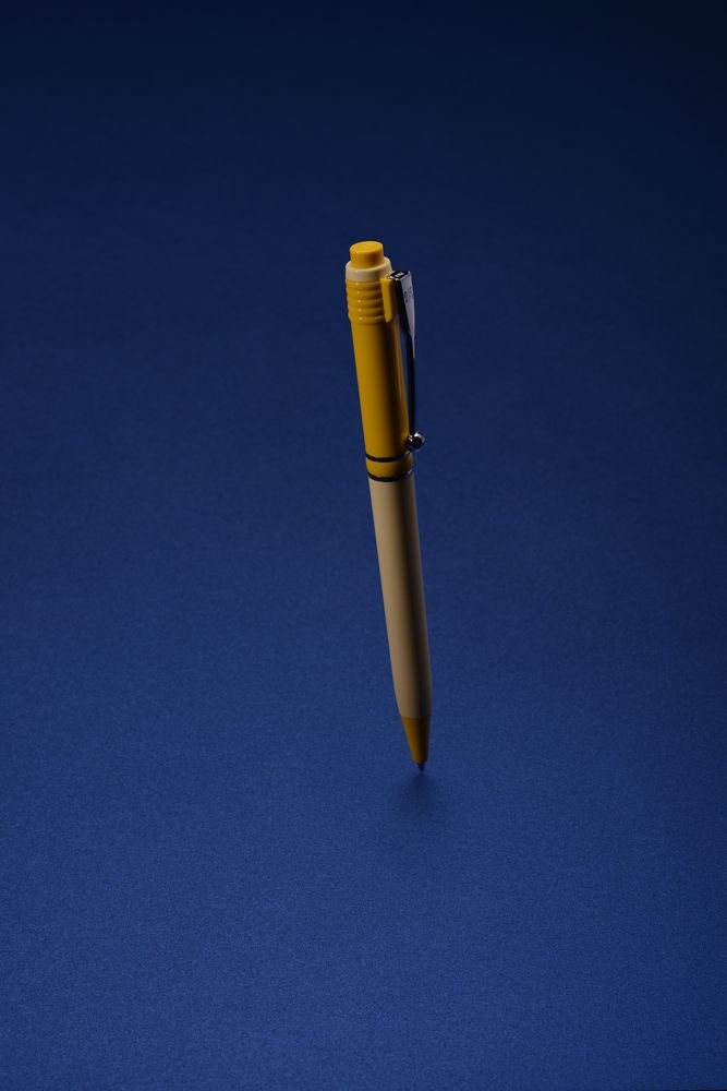 Ручка шариковая Raja Shade, желтая - купить оптом