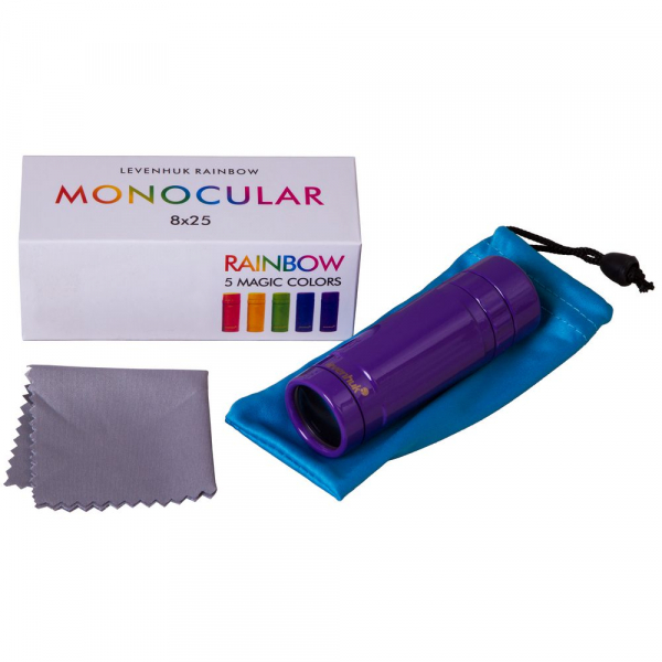 Монокуляр Rainbow 8x25, фиолетовый - купить оптом