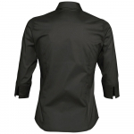 Рубашка женская с рукавом 3/4 Effect 140, черная, фото 1