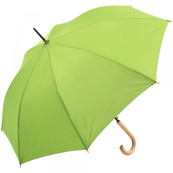 Зонт-трость OkoBrella, зеленое яблоко - купить оптом
