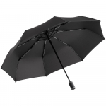 Зонт складной AOC Mini с цветными спицами, темно-синий - купить оптом