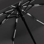 Зонт складной AOC Mini с цветными спицами, белый, фото 1