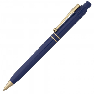 Ручка шариковая Raja Gold, синяя - купить оптом