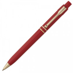 Ручка шариковая Raja Gold, красная, фото 2