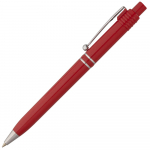Ручка шариковая Raja Chrome, красная, фото 1