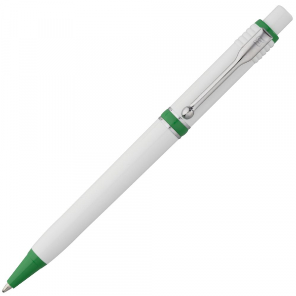 Ручка шариковая Raja, зеленая - купить оптом