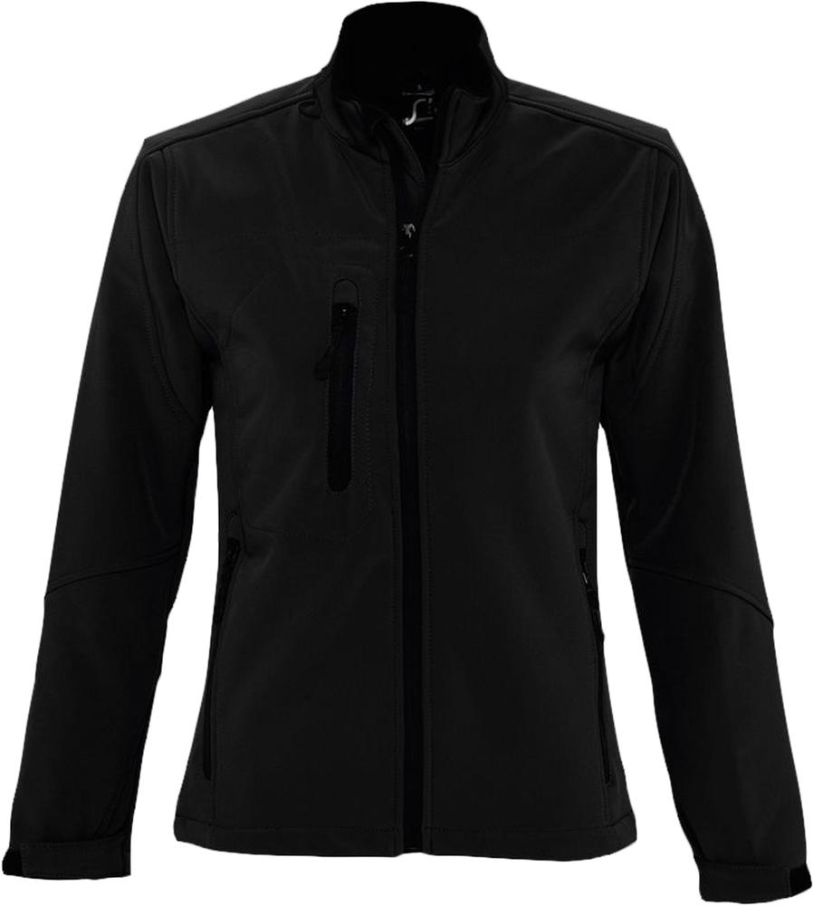 Куртка женская на молнии Roxy 340 черная - купить оптом