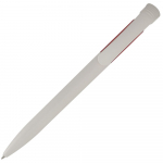 Ручка шариковая Bio-Pen, белая с красным, фото 2