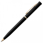 Ручка шариковая Euro Gold, черная, фото 1