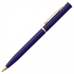 Ручка шариковая Euro Gold, синяя, фото 1