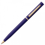 Ручка шариковая Euro Gold, синяя, фото 2