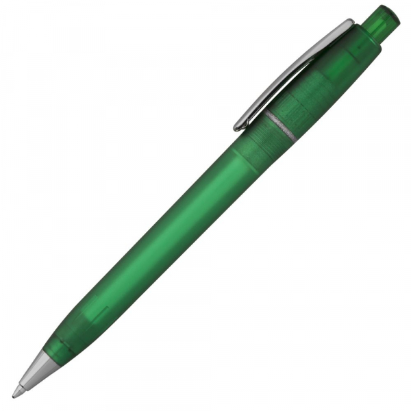 Ручка шариковая Semyr Frost, зеленая - купить оптом