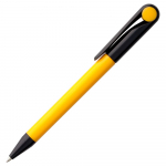 Ручка шариковая Prodir DS1 TPP, желтая с черным, фото 1