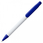 Ручка шариковая Prodir DS1 TPP, белая с синим, фото 3