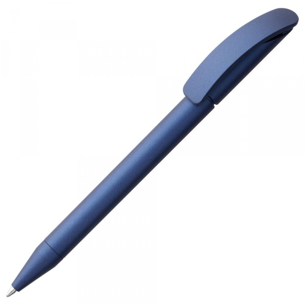 Ручка шариковая Prodir DS3 TVV, синий металлик - купить оптом