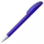 Ручка шариковая Prodir DS3 TVV, синий металлик - купить оптом