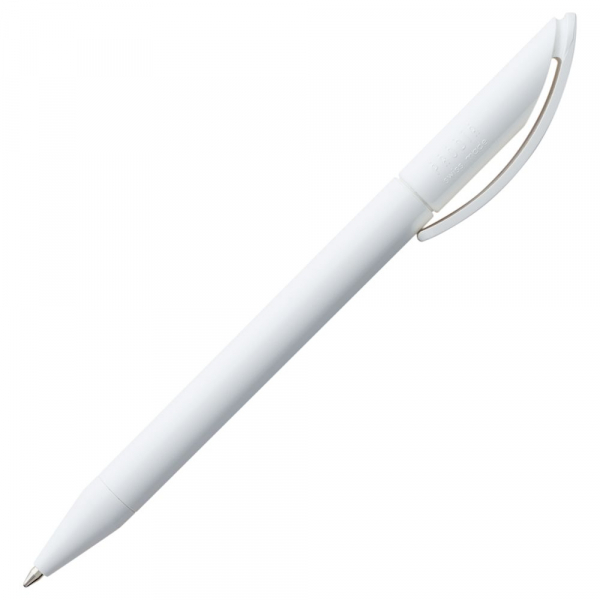 Ручка шариковая Prodir DS3 TPP, белая - купить оптом