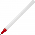 Ручка шариковая Beo Sport, белая с красным, фото 2